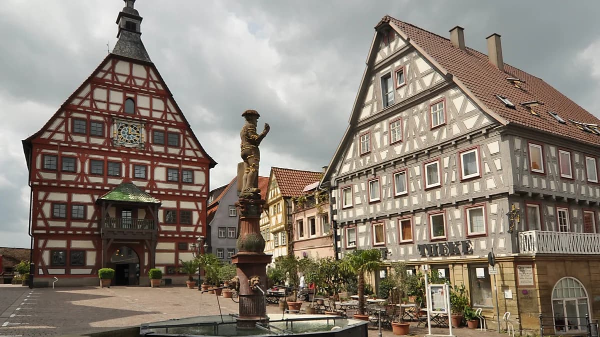 Stadtansicht von Besigheim