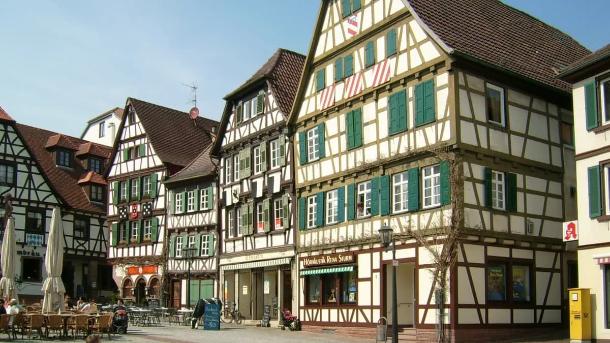 Stadtansicht von Bretten