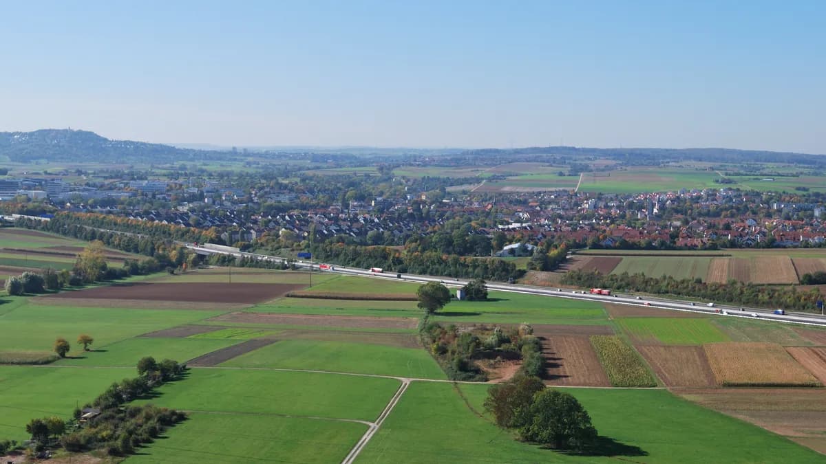 Stadtansicht von Ditzingen