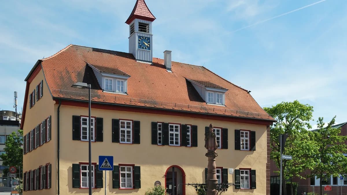 Stadtansicht von Gerlingen
