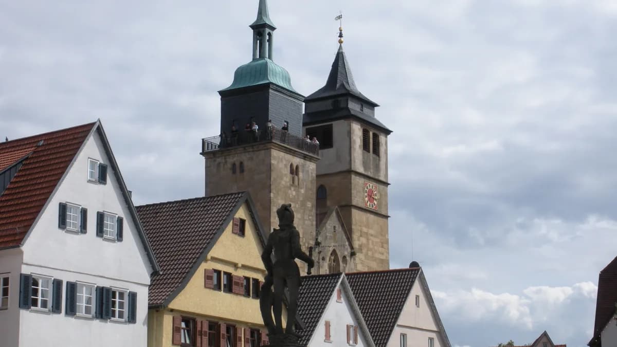 Stadtansicht von Markgröningen