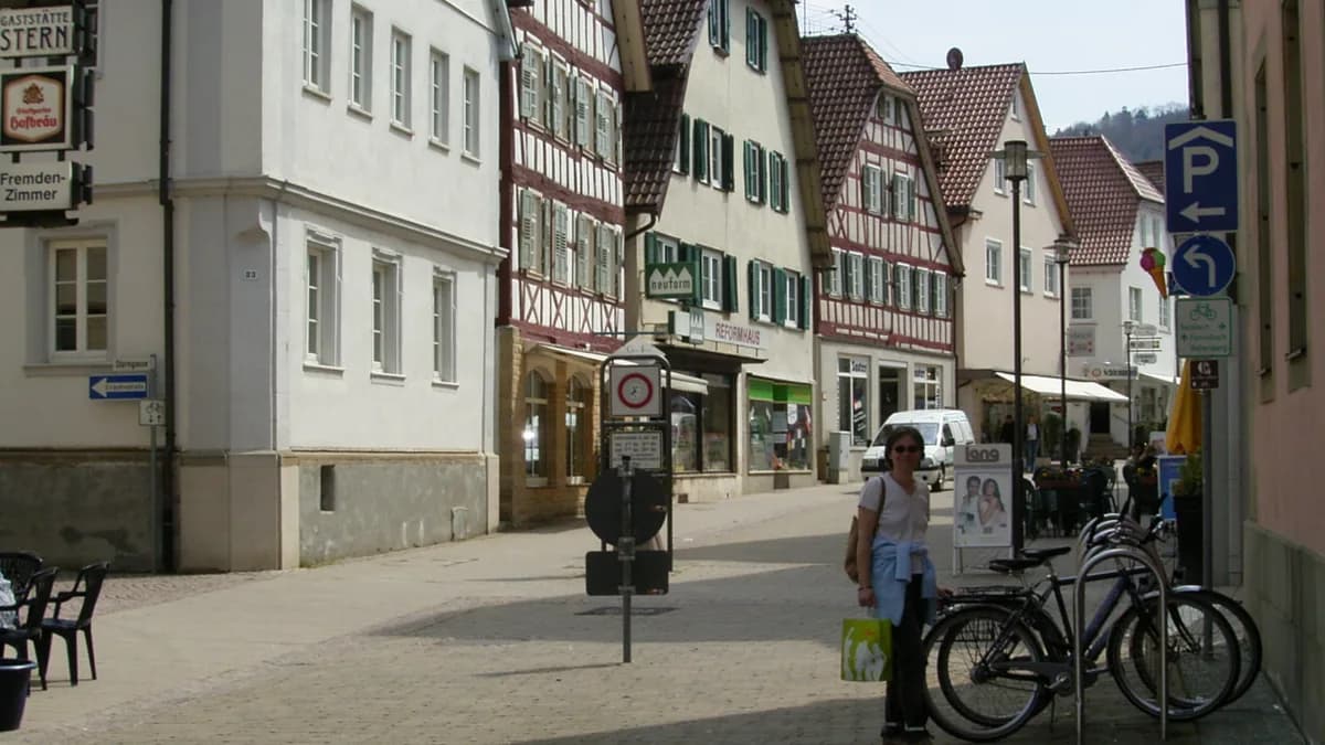 Stadtansicht von Murrhardt