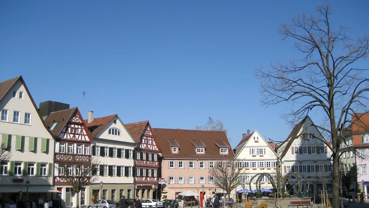 Stadtansicht von Öhringen