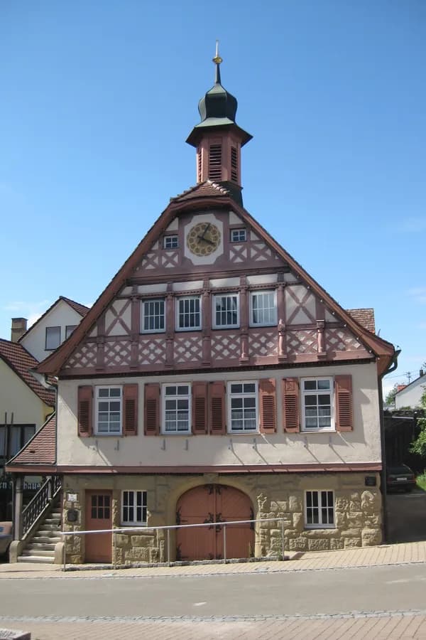 Altes Rathaus im Ortsteil Neckarrems in Remseck am Neckar