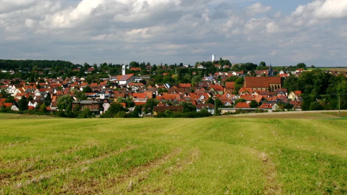 Stadtansicht von Schwaigern