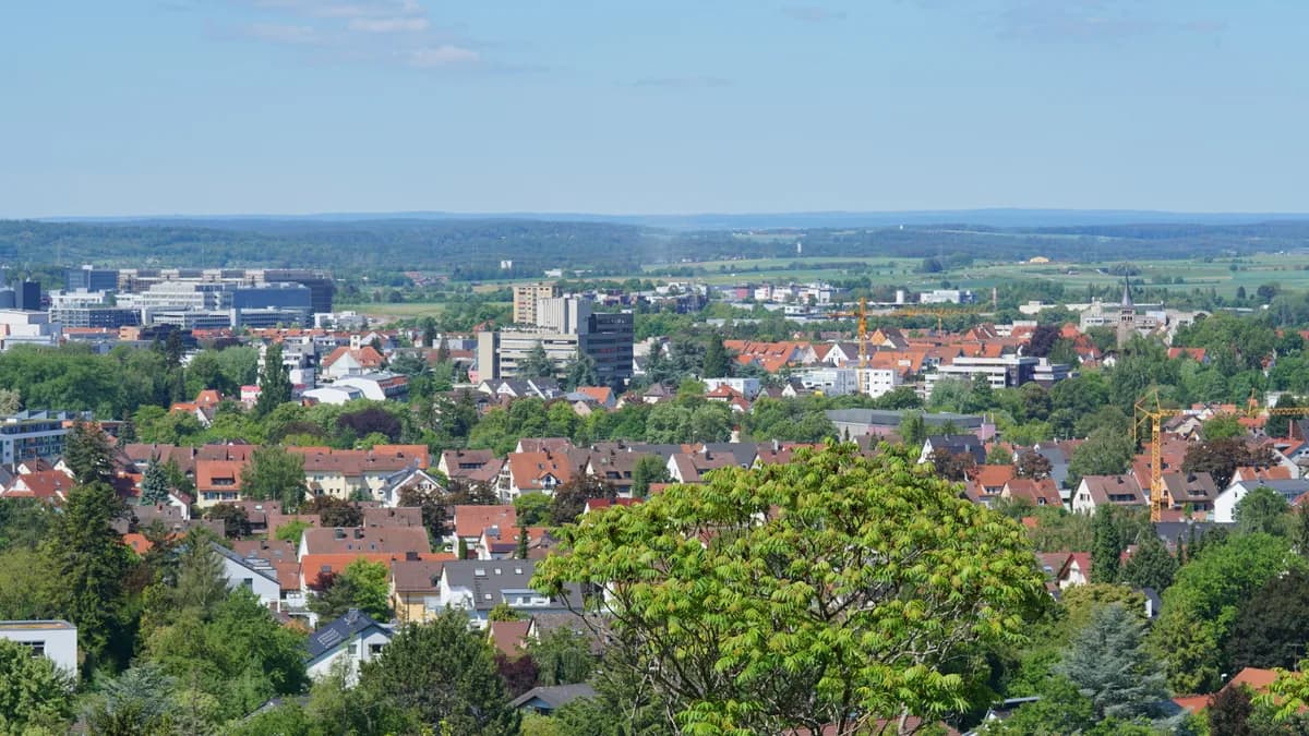 Stadtansicht von Sindelfingen
