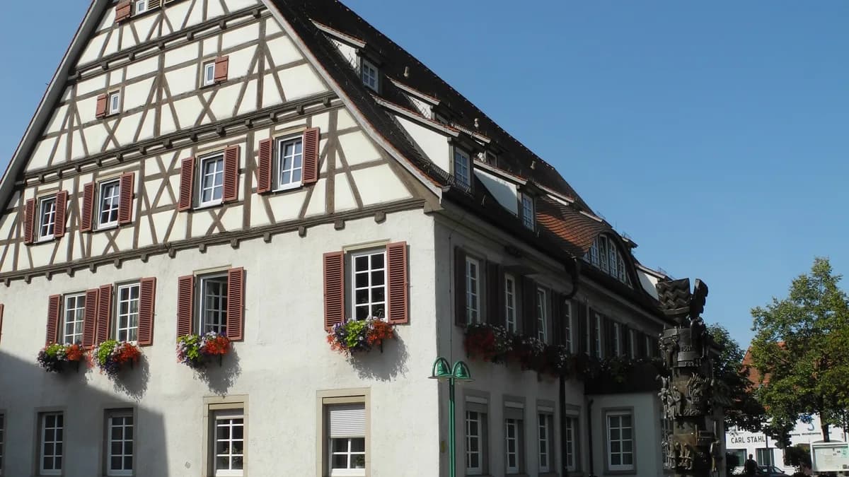 Stadtansicht von Süßen