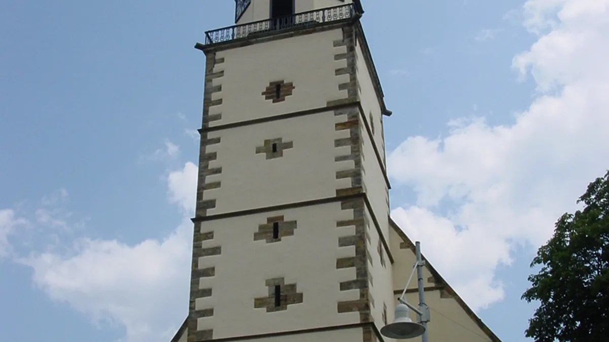 Stadtansicht von Weilheim an der Teck