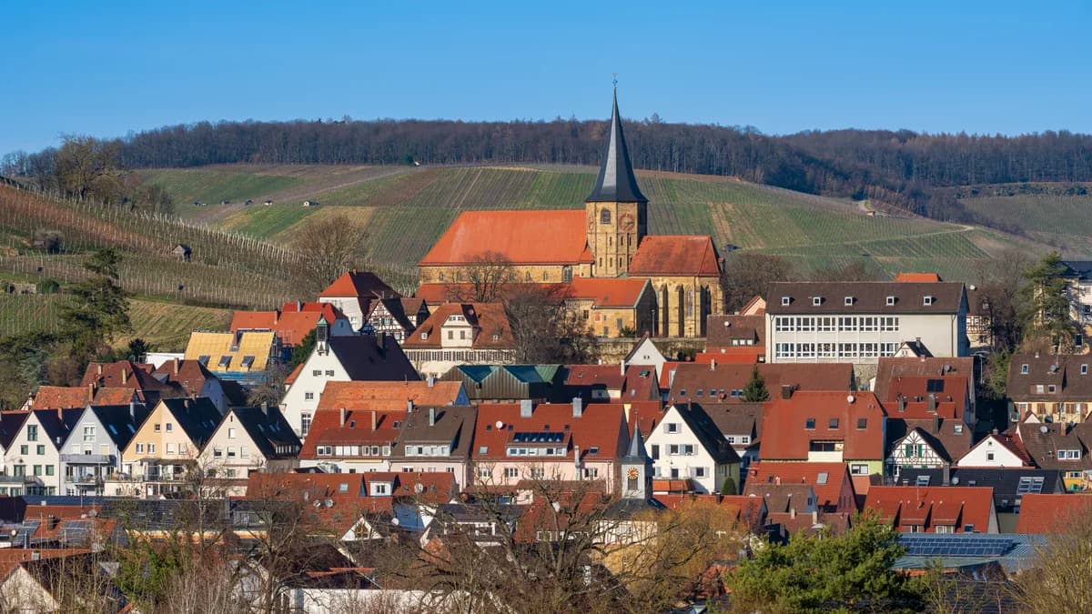 Stadtansicht von Weinsberg