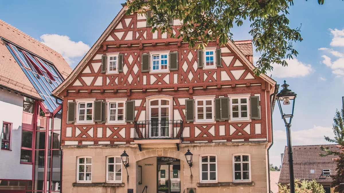 Stadtansicht von Welzheim